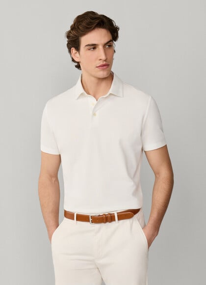 Regular Fit Short Sleeve Mercerised Polo