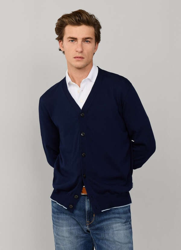 Cotton Knitted Cardigan