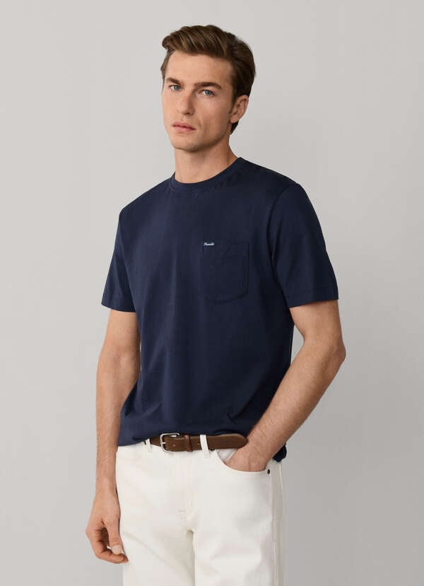 Regular Fit Front Pocket T-Shirt