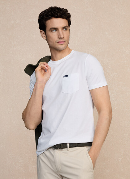 Regular Fit Front Pocket T-Shirt