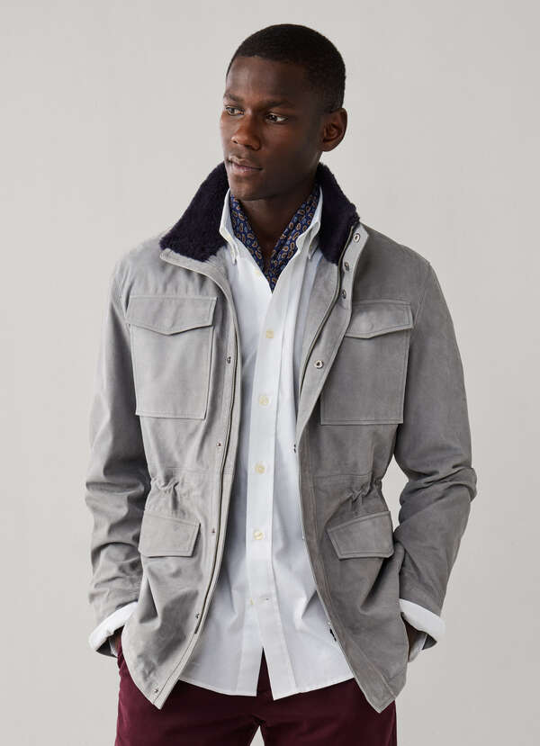 Suede Field Jacket Suede Field Jacket