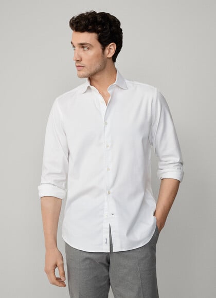 Regular Fit Stretch Royal Oxford Shirt