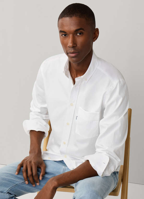 Regular Fit Poplin Shirt