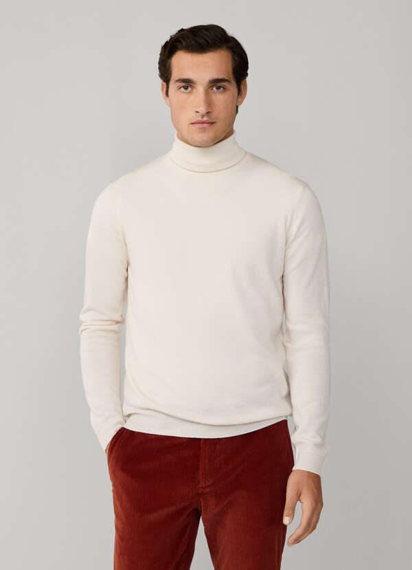 Merino Wool Roll Neck Jumper Merino Wool Roll Neck Jumper