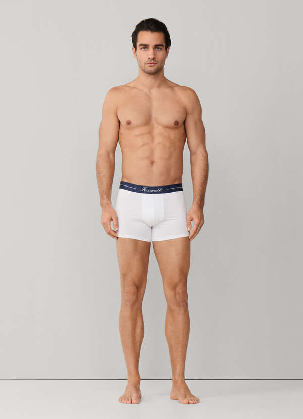 Two Pack Stretch Cotton Trunks
