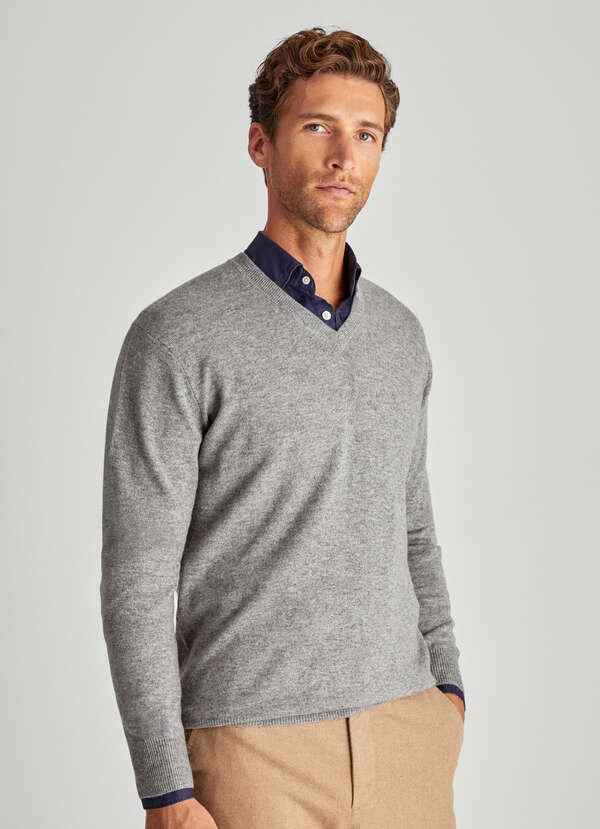 Cashmere V-Neck Sweater