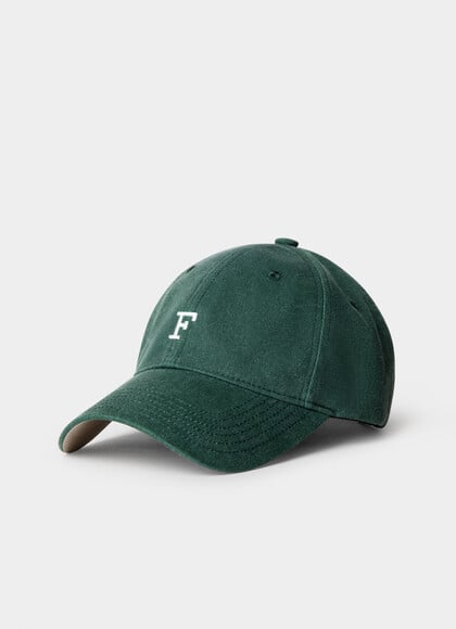 F Branded Washed Twill Cap