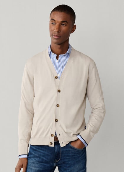 Cotton Knitted Cardigan