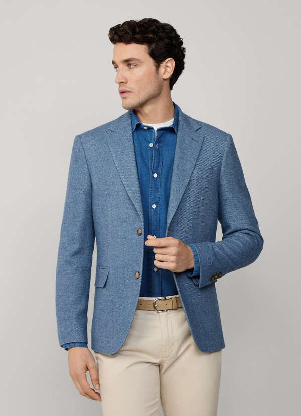 Wool-Cashmere Blend Blazer Wool-Cashmere Blend Blazer
