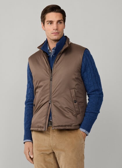 Stretch Jersey Lined Gilet