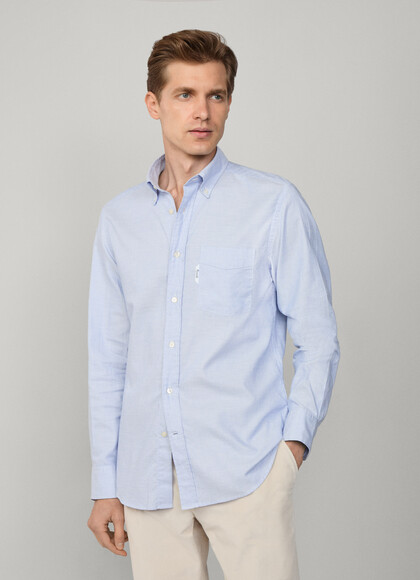 Regular Fit Softened Dobby Shirt