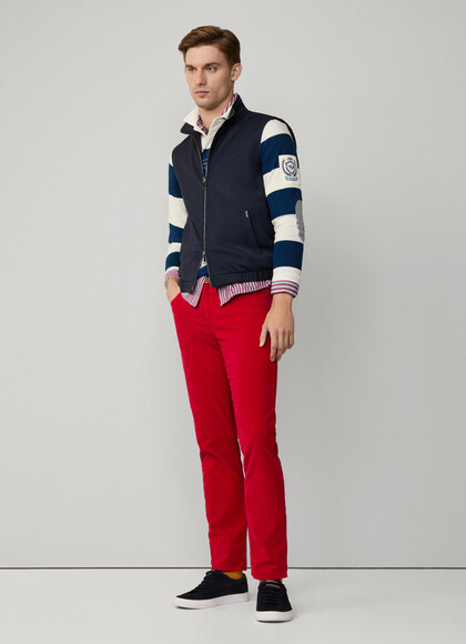Regular Fit Garment Dyed Corduroy Trousers