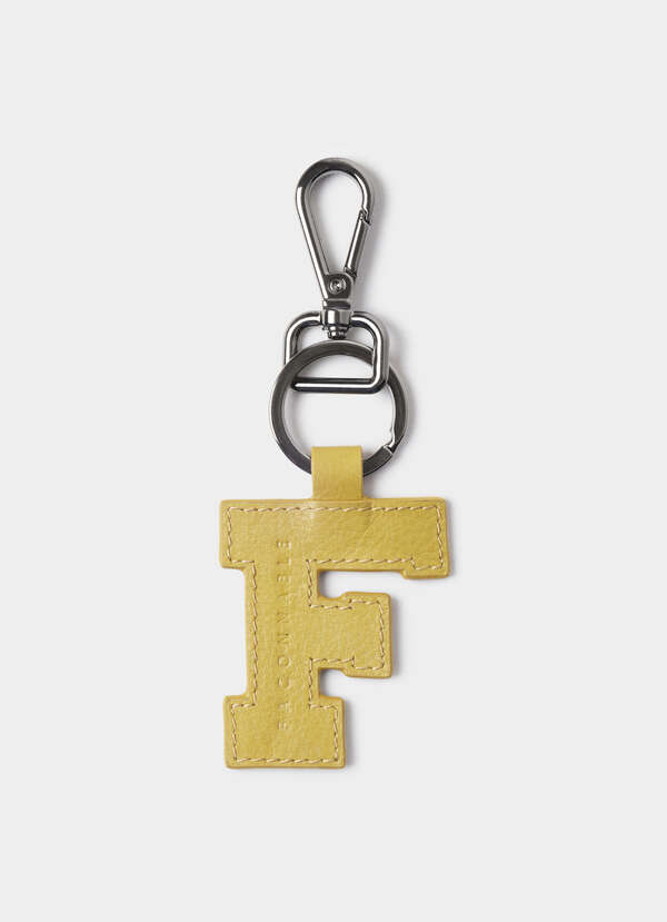 Branded F-Shaped Key Ring