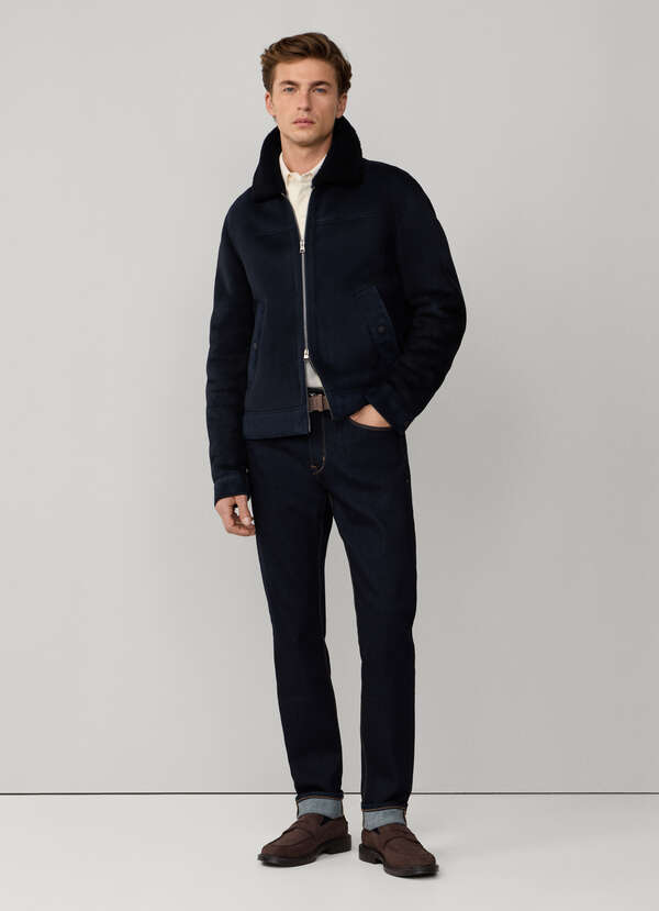 Regular Fit Rinse Wash Jeans