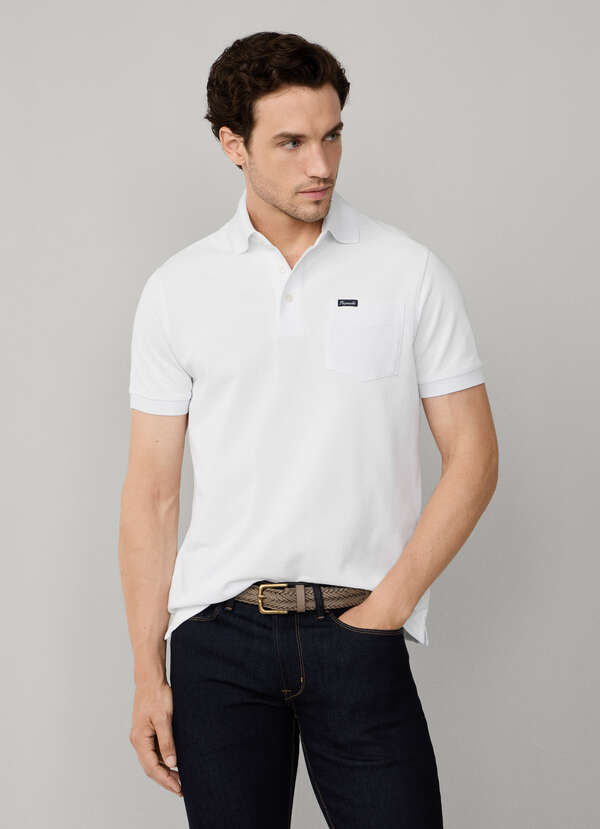 Regular Fit Short Sleeve Pocket Pima Polo