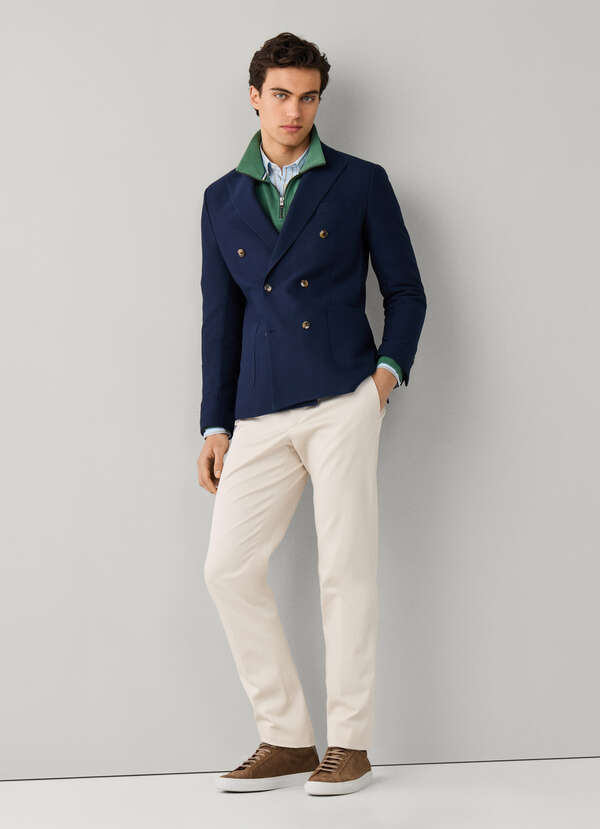 Regular Fit Stretch Gabardine Trouser Regular Fit Stretch Gabardine Trouser