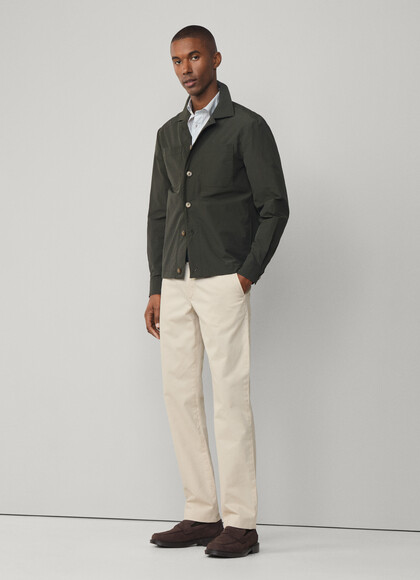 Regular Fit Brushed Cotton Chino