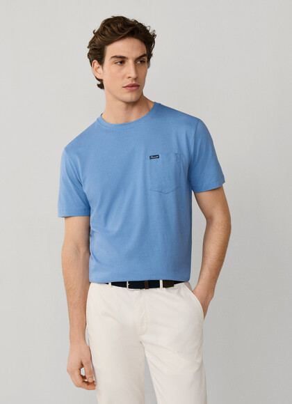 Regular Fit Front Pocket T-Shirt