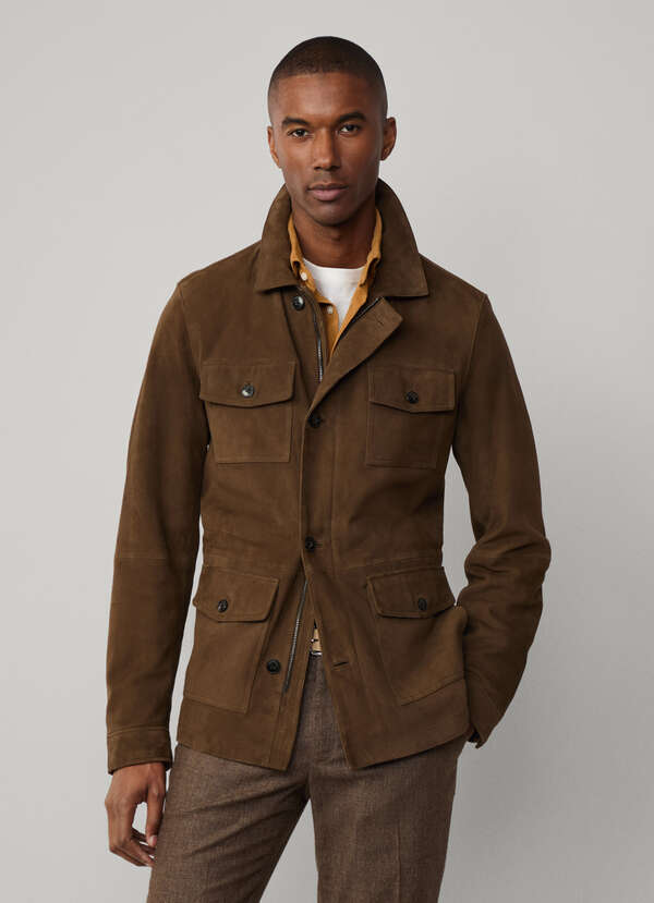 Suede Field Jacket