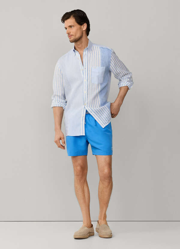 Solid Bird Logo Swim Shorts Solid Bird Logo Swim Shorts