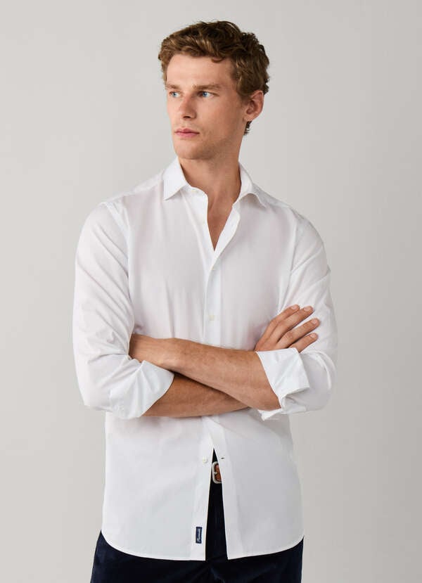 Regular Fit Extra Fine Pima Poplin Shirt Regular Fit Extra Fine Pima Poplin Shirt