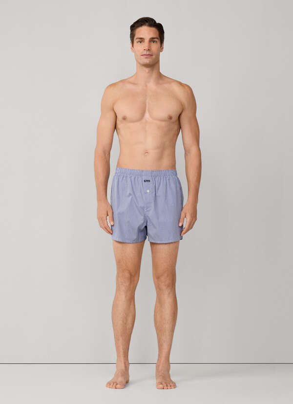 Cotton Check Boxers