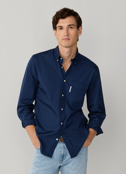 Regular Fit Poplin Shirt