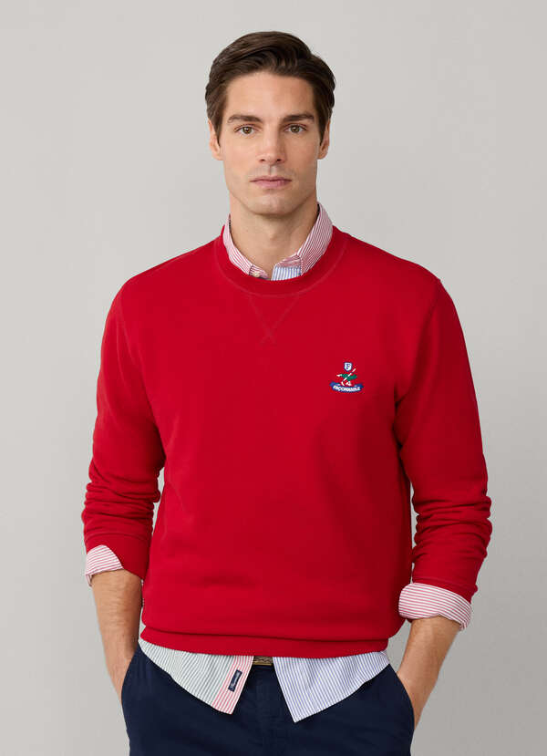Embroidered Bird Logo Sweatshirt