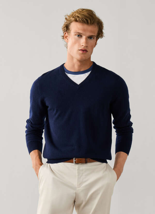 Cashmere V-Neck Sweater Cashmere V-Neck Sweater