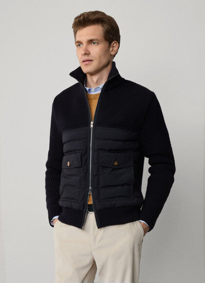 Padded Pocket Hybrid Jacket