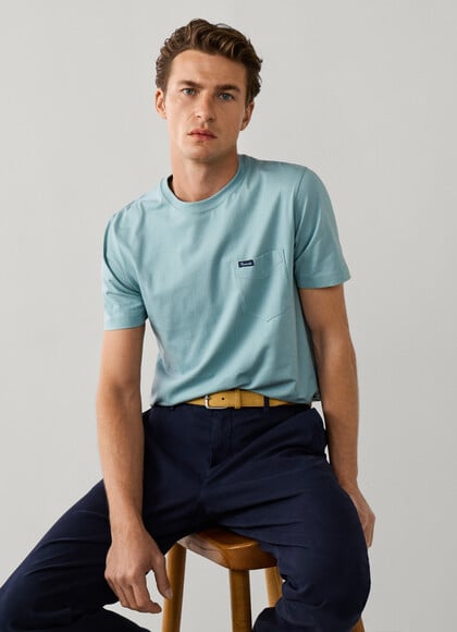 Regular Fit Front Pocket T-Shirt