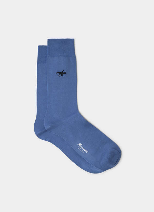 Solid Colour Logo Sock