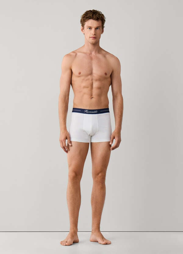 Two Pack Stretch Cotton Trunks Two Pack Stretch Cotton Trunks