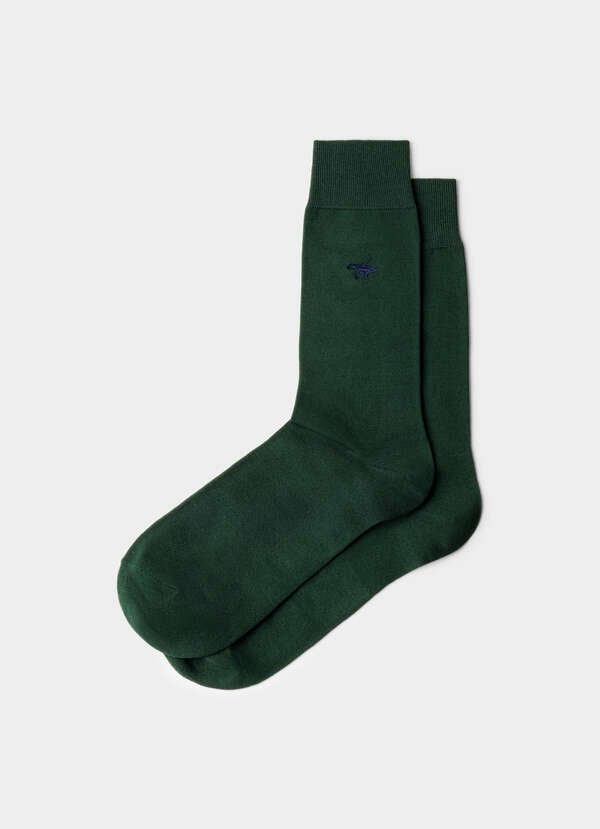 Solid Colour Logo Sock