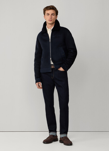 Regular Fit Rinse Wash Jeans