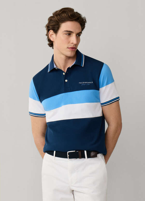 Regular Fit Short Sleeve Branded Yatch Polo