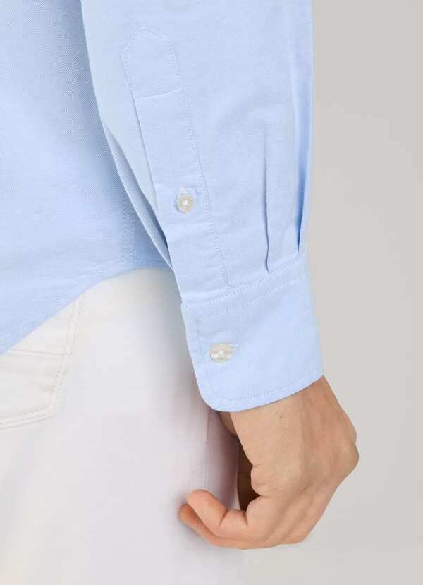 Chemise Oxford FD Lamb – Taille 15 – 100% Coton – Blanche – Neuve