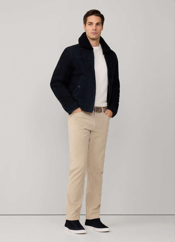 Regular Fit Garment Dyed Corduroy Trousers