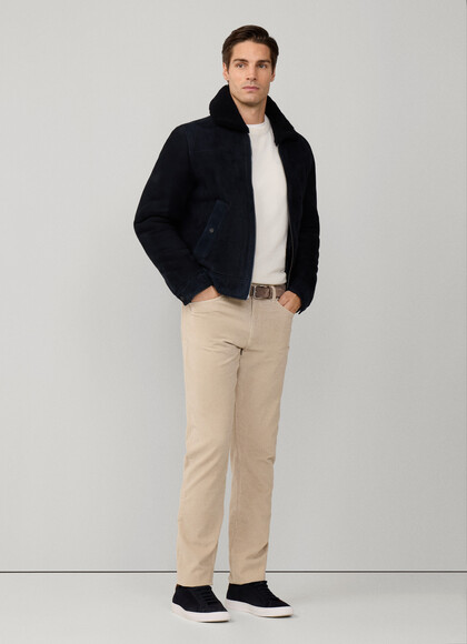 Regular Fit Garment Dyed Corduroy Trousers