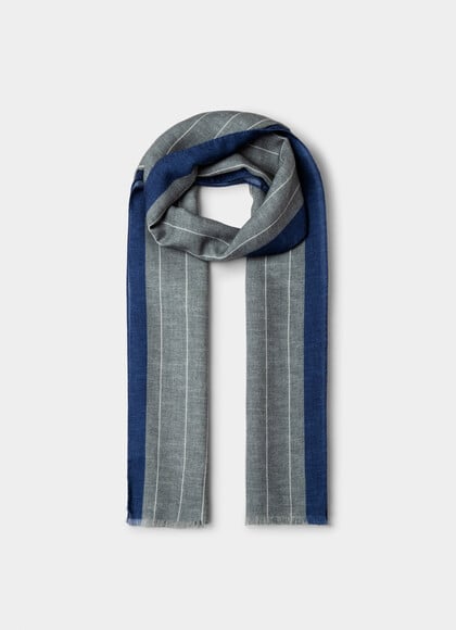 Wool Striped Scarf