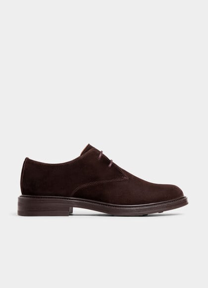 Suede Derby Shoe